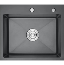 Мойка для кухни Gerhans 45x50 K35044B, врезная, PVD графит