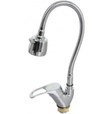 Смеситель для кухни Wisent WP53444 с гибким изливом, хром