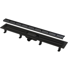 Душевой трап Alca APZ10BLACK-650M с решеткой
