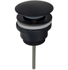 Донный клапан Ledeme L67B универсальный, черный