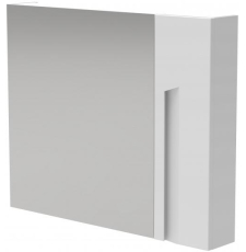 Зеркало-шкаф АВН Ливорно 80x65, белый мат.