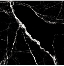 Напольная плитка-керамогранит Netto Plus Markinia 60x60 silver high glossy, черный