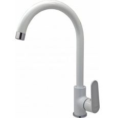 Смеситель для кухни Ledeme H77 L4077W, белый