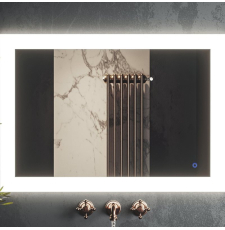 Зеркало Roxen Bliss Long 100x70 с подсветкой, сенсор, диммер