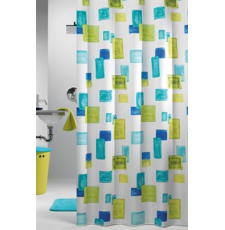 Текстильная шторка для ванны Sealskin Txt Soap 180x200 232761324