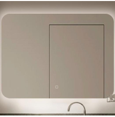 Зеркало Grado Nuvia Led 60x60 с подсветкой, сенсор, диммер, подогрев, холодный ореол, GDZ251