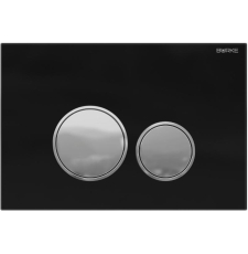 Кнопка Burke Тип 06 106.BH.1, черное стекло\хром глянец