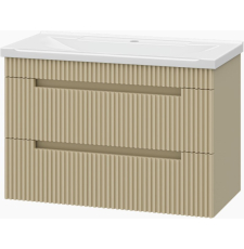 Тумба для умывальника Brevita Ariana 80, подвесная, 2 ящ., капучино