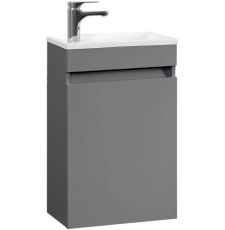 Тумба для умывальника Belux Чикаго НП 40 подвесная, 1 дв., Pirite матовый 147