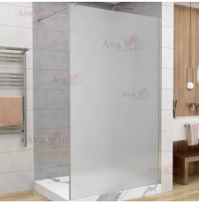 Душевая стенка-перегородка AvaCan MC120 MT 120x200, матов.\хром