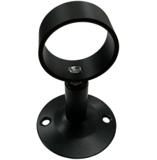 Крепление с кольцом 1" Ростела, черный Ral9005 (1 шт.)