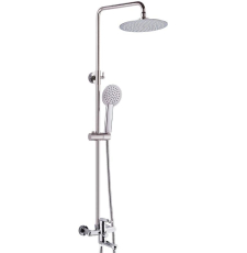 Душевая стойка Potato P3539 со смесителем, хром