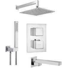 Встроенная душевая система Deante THERMO-1T с термостатом, хром