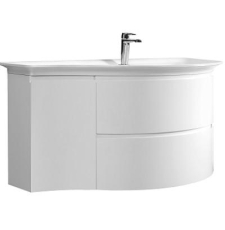 Тумба для умывальника Belux Версаль НП 111-02 подвесная, 1 дв., 2 ящ., правая, белый глянц. 1