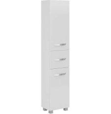 Шкаф-пенал Volna Onda 40 напольный, 2 дв., 1 ящ., белый глянец, pnONDA40-01