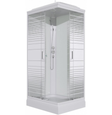 Душевая кабина Triton Квадро А3 ДН4 100x80, полосы, Щ0000064615
