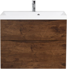 Тумба для умывальника BelBagno Marino-H60 80, подвесная, Rovere Moro Тумба для умывальника BelBagno Marino-H60 80, подвесная, Rovere Moro