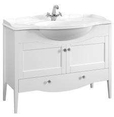 Тумба для умывальника Belux Афины Н 105-01 112.8, белый матовый 18