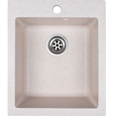 Мойка для кухни GranRus GR-415 49x41.5, врезная, бежевый