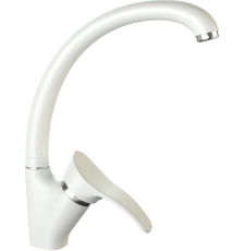 Смеситель для кухни Marrbaxx КМ009/G31 М009G031, белый