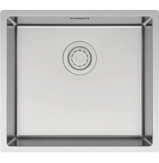 Мойка для кухни Paulmark Lassan 49 Uni 49x44 LA49-BS, под столешницу, брашир. нерж.сталь