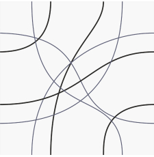 Напольная плитка-керамогранит Керамин Аляска 7Д 40x40, белый, микс