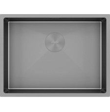 Мойка для кухни Paulmark Next 58 Uni 58x44 PM215844-MG, под столешницу, серый матовый