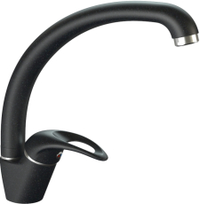 Смеситель для кухни Marrbaxx КМ008/Q4 М008Q004, черный