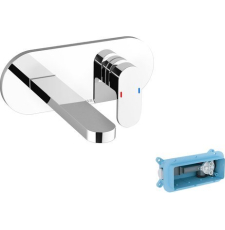 Смеситель для умывальника Ravak Chrome CR 019.00, встраиваемый c R-box