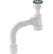Сифон для умывальника Aquant S1010-35-MR, 1 1/4"х40, хром