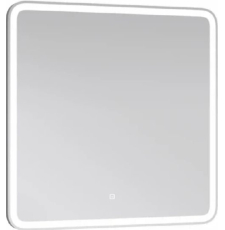Зеркало Briz Альби 80x80 с подсветкой, сенсор, подогрев