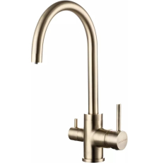 Смеситель для кухни Paulmark Essen Es213211-BR, под фильтр, бронза
