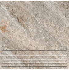 Плитка-клинкер для ступеней Керамин Базальт 3 29.8x29.8, бежевый