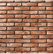 Фасадная плитка-камень Royal Legend Бабельсберг 28x6, оранжевый