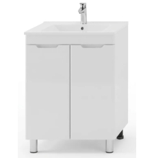 Тумба для умывальника Axus Кира 60 напольная, 2 дв. tkir602d