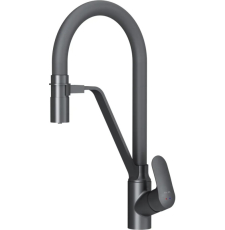 Смеситель для кухни AM.PM Like F8007802, под фильтр, с гибким изливом, черный