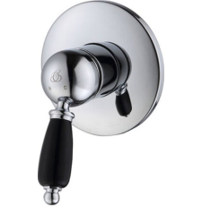 Смеситель для душа Caprigo Adria-uno Black Edition 02B-550-crm встраиваемый