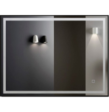 Зеркало Алмаз-Люкс ЗП-102 80x60 с подсветкой в раме, сенсор