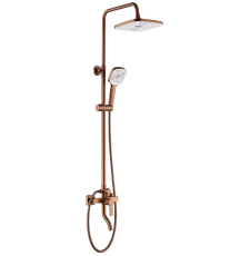 Душевая стойка Rea Argus copper brush P3001, медь матовая