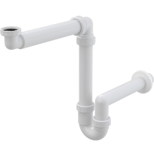 Сифон для умывальника Alca A434 DN40 G5/4" для экономии места