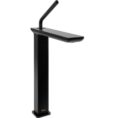 Смеситель для умывальника Rea Modo Black High B5664 высокий, черный матовый