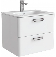 Тумба с умывальником Iddis Brick 60 подвесная, 2 ящ., белый