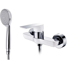 Смеситель для душа Ahti Sipoo White SB305000 настенный, с лейкой, белый\хром