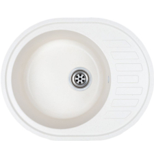 Мойка для кухни GranRus GR-620 62x50, врезная, белый