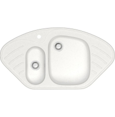 Мойка для кухни Marrbaxx 23/G31 50.5x50.5, врезная, угловая, белый