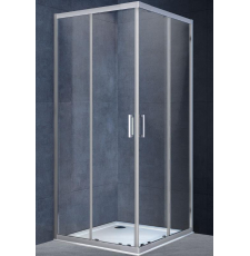 Душевая кабина Vincea Rapid VSS-3R 90-100x90-100 кв., прозр.\хром