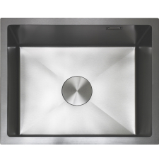 Мойка для кухни Blantek LS-5444S Brushed 54x44, под столешницу, нерж. сталь