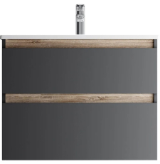 Тумба для умывальника AM.PM X-Joy 80, подвесная, черный матовый