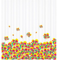 Текстильная шторка для ванны Wasser Kraft Leine 180x200 SC-50101