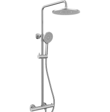 Душевая стойка Vincea Esse VSFS-1E0TCH с термостатом, хром